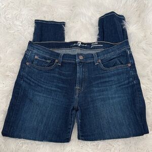 7 For All Mankind Dark Wash Women Jeans